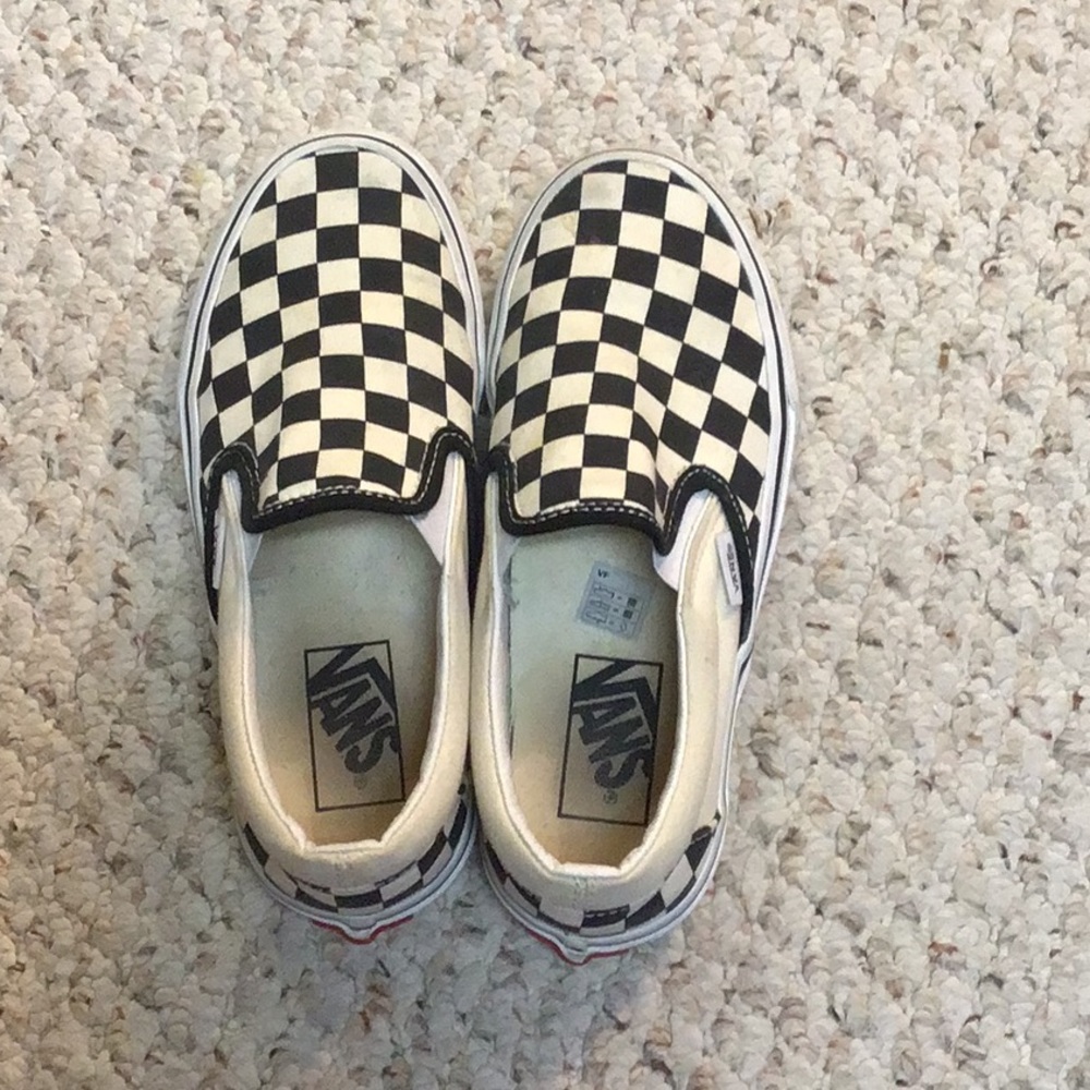 Checkered Vans
